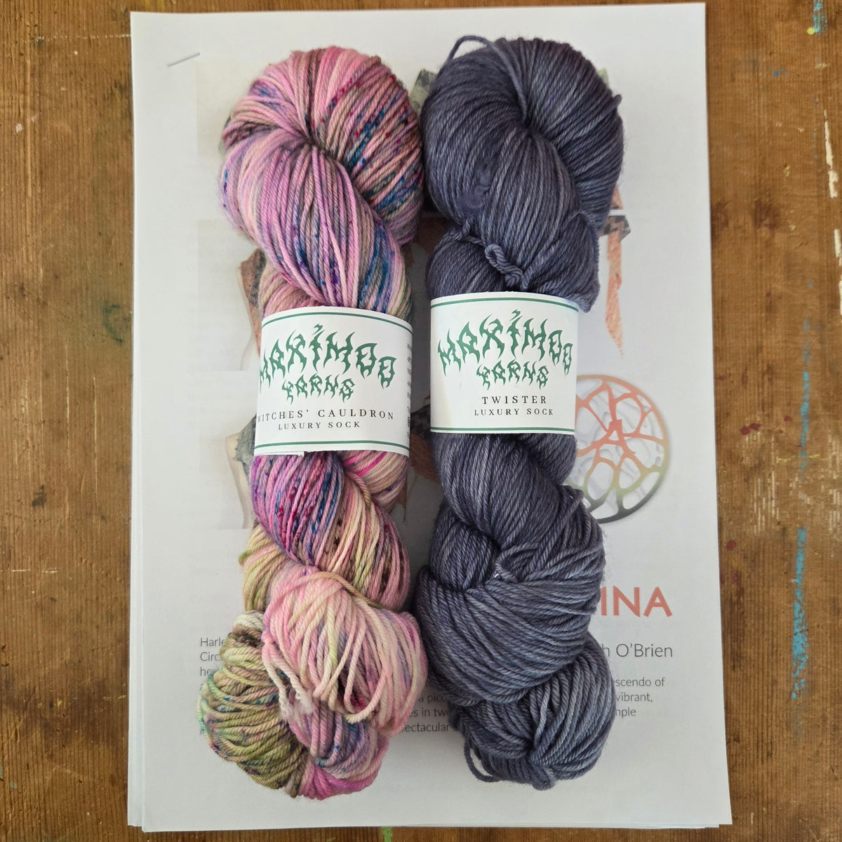 Columbina Pattern Columbina Wrap Kit – Maximoo Yarns